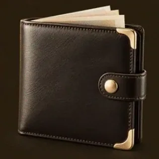 Leather wallet — Bsb007