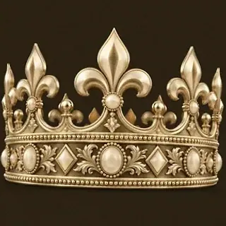 Ornate royal crown — Bsb007