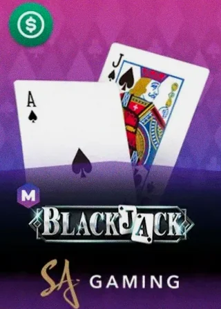 M Blackjack live game cover