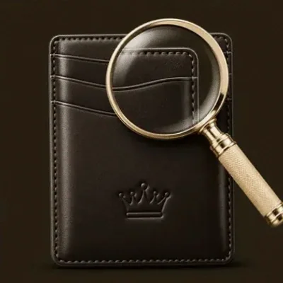 Wallet and magnifier — Bsb007