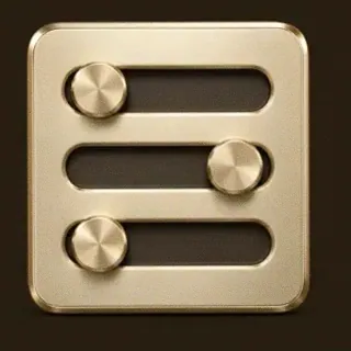 Three-knob control panel — Bsb007