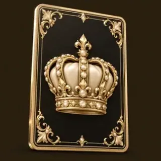 Royal crown card — Bsb007