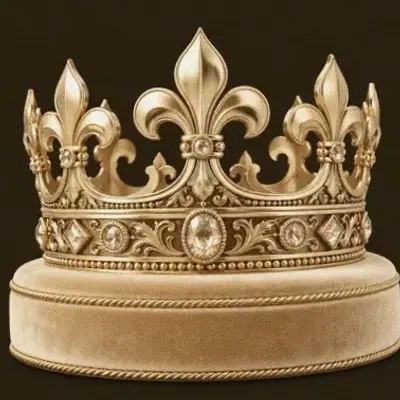 Jeweled royal crown — Bsb007