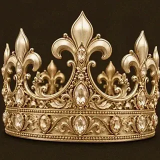 Jeweled royal crown — Bsb007