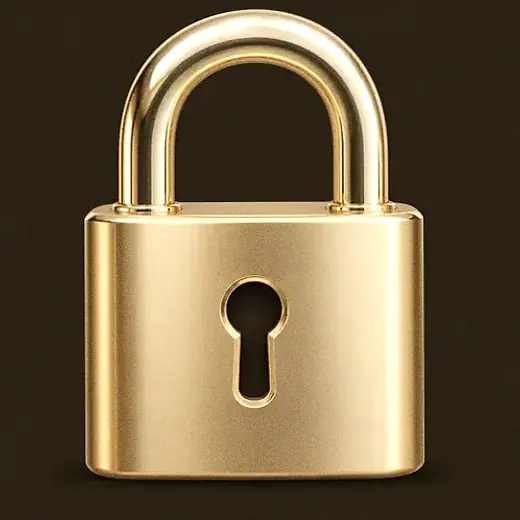 Metal padlock — Bsb007