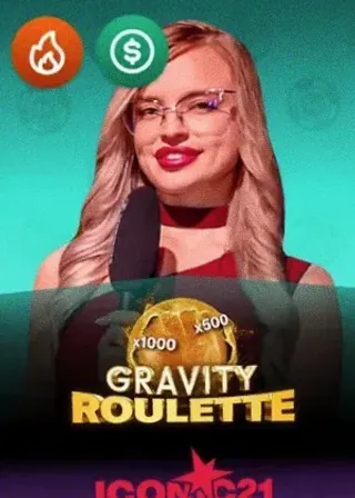 Gravity Roulette live game cover