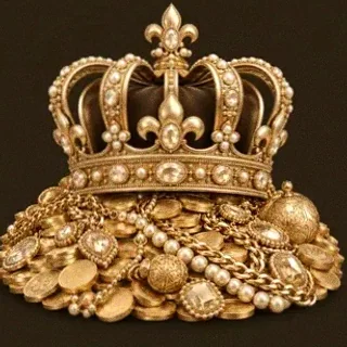 Gold treasure pile — Bsb007